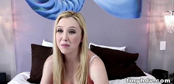  Real teen pussy streched Samantha Rone 1 42